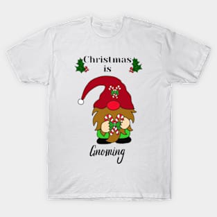 Christmas is Gnoming T-Shirt